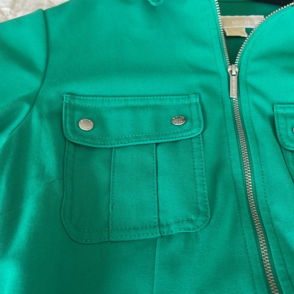 Michael Kors XS green dress - Picture 6 of 13